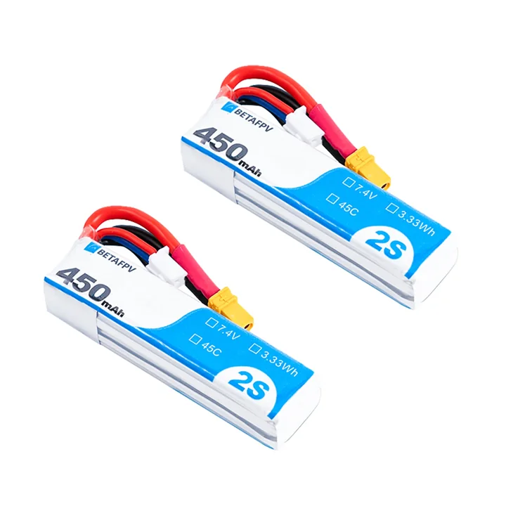 BETAFPV 2S 450mAh 45C XT30
