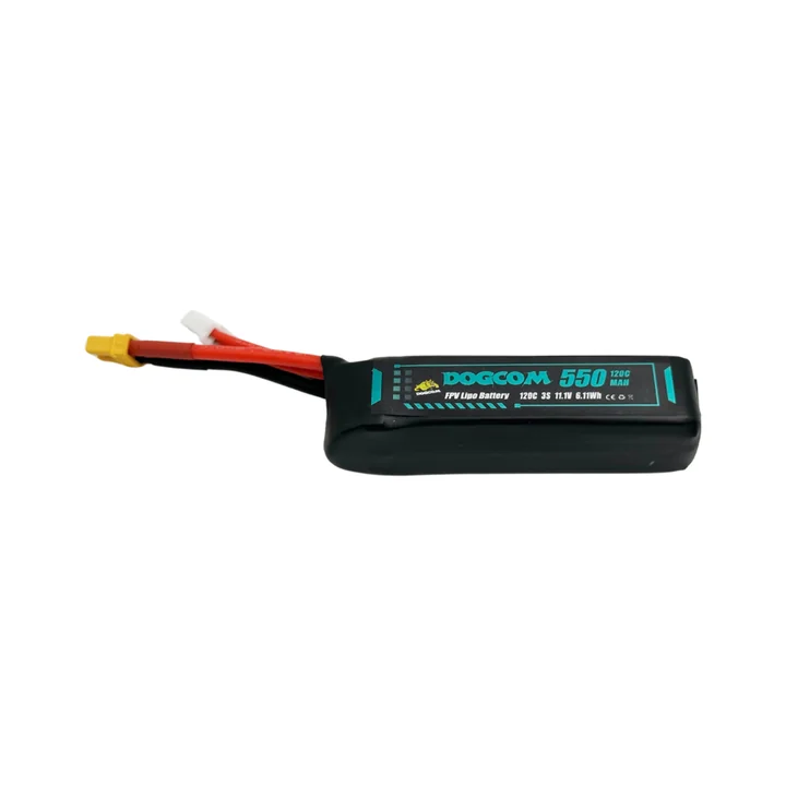 DOGCOM 550mAh 120C 11.1V 3S1P Lipo Battery XT30 plug