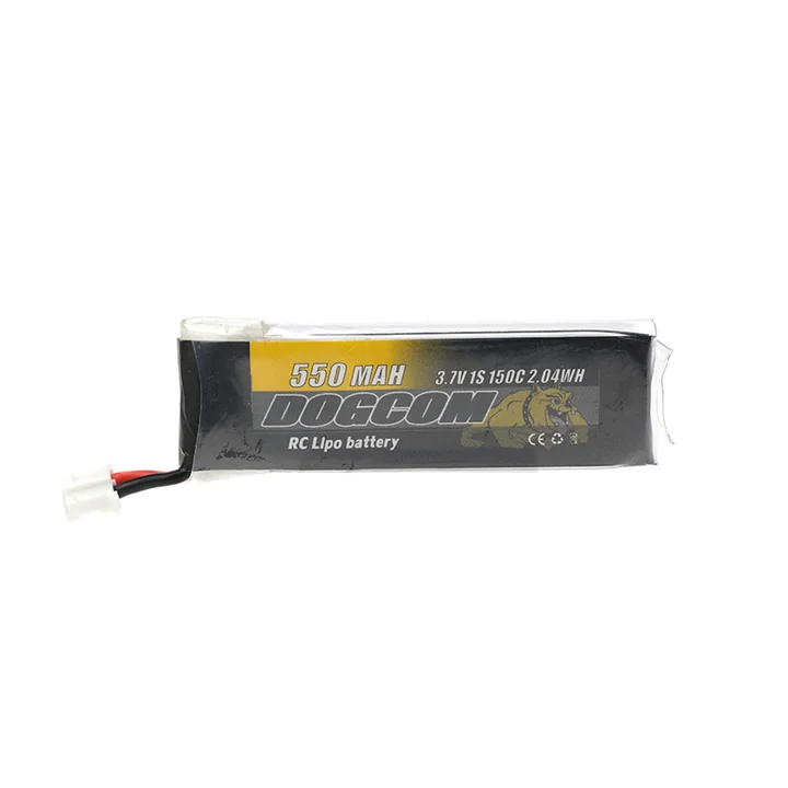 DOGCOM 550mAh 150C 3.7V 1S Lipo battery with BT2.0 plug