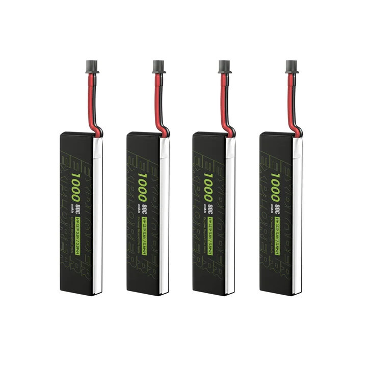 FLYWOO Explorer 1S 1000mAh 80C LiHV V2 A30 Plug