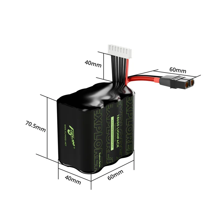 FLYWOO Explorer Molicell P30B 18650 6S1P 3000mAh Lionpack Battery