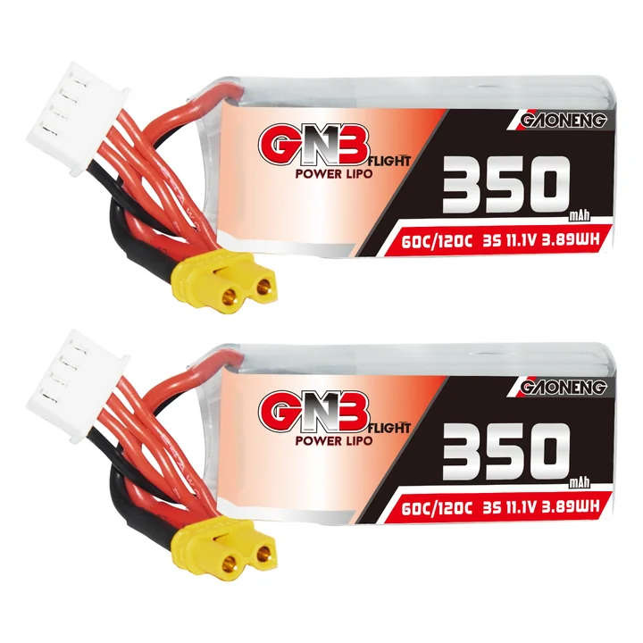 GNB 3S 11.1V 350mAh 60C XT30 LiPo Battery