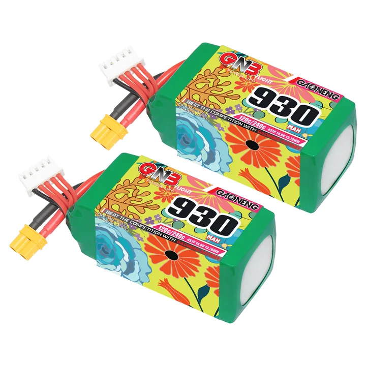 GNB 4S 14.8V 930mAh 120C XT30 LiPo Battery