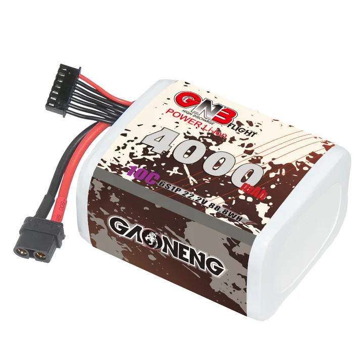 GNB 6S 22.2V 4000mAh 10C XT60 Li-ion Battery made with Li-ion Lithium Ion 21700
