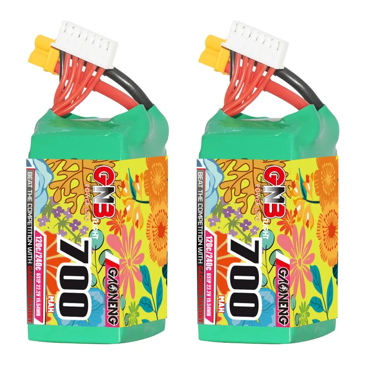 GNB 6S 22.2V 700mAh 120C XT30 LiPo Battery