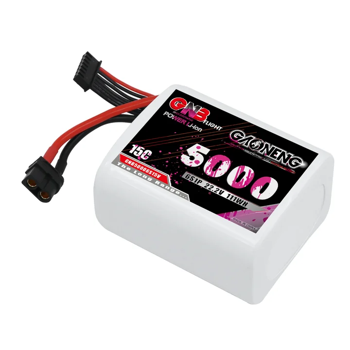 GNB 6S1P 22.2V 5000mAh 15C XT60 Li-ion Battery