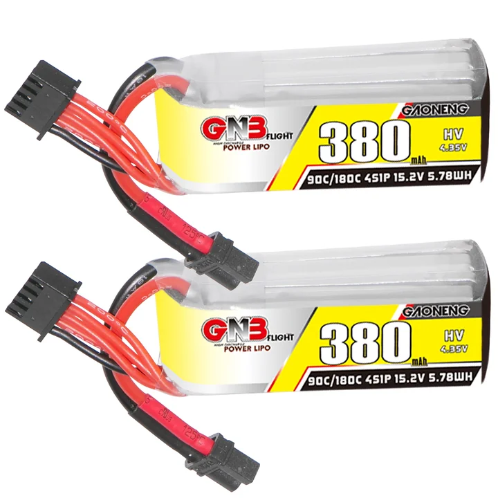 GNB LiHV 4S 15.2V 380mAh 90C XT30 LiPo Battery