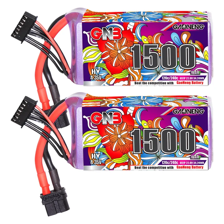 GNB LiHV 6S 22.8V 1500mAh 120C XT60 LiPo Battery