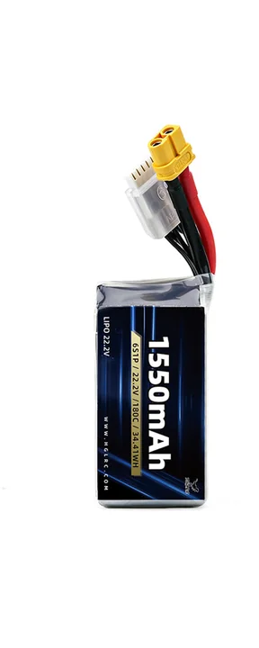 HGLRC 1550mAh 6S 180C