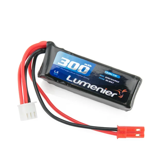 Lumenier 300mAh 2S 75c LiPo Battery (JST)