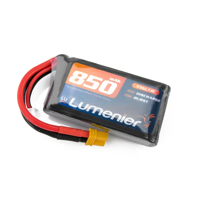 Lumenier 850mAh 2s 35c Lipo Battery (XT-30)