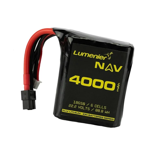 Lumenier NAV 4000mAh 6S 18650 Amprius Lithium-Ion Battery - XT60