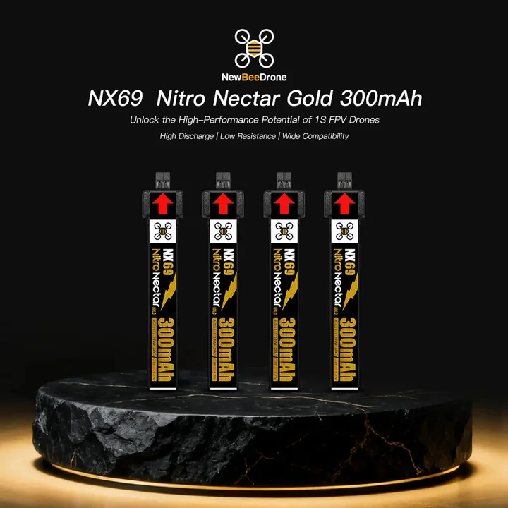 NewBeeDrone Nitro Nectar NX69 1S 300mAh 80C