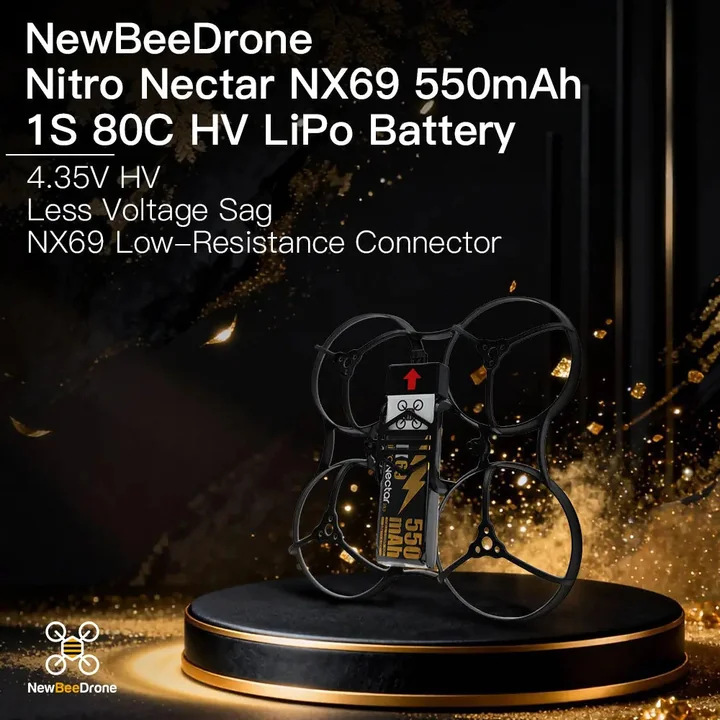 NewBeeDrone Nitro Nectar NX69 1S 550mAh 80C