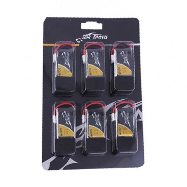 Tattu 600mAh 1S 25C 3.7V Lipo Battery | Molex Plug | FPV Classic