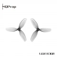 HQProp Ultralight Whoop Prop 1.6×1×3(40MM) · 1/1.5 mm shaft